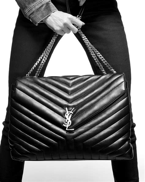 ysl quilted big bag|st loulou YSL shoulder bag.